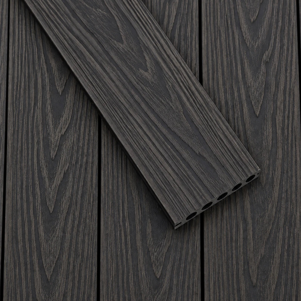 Charcoal 3D Premium WPC Composite Decking