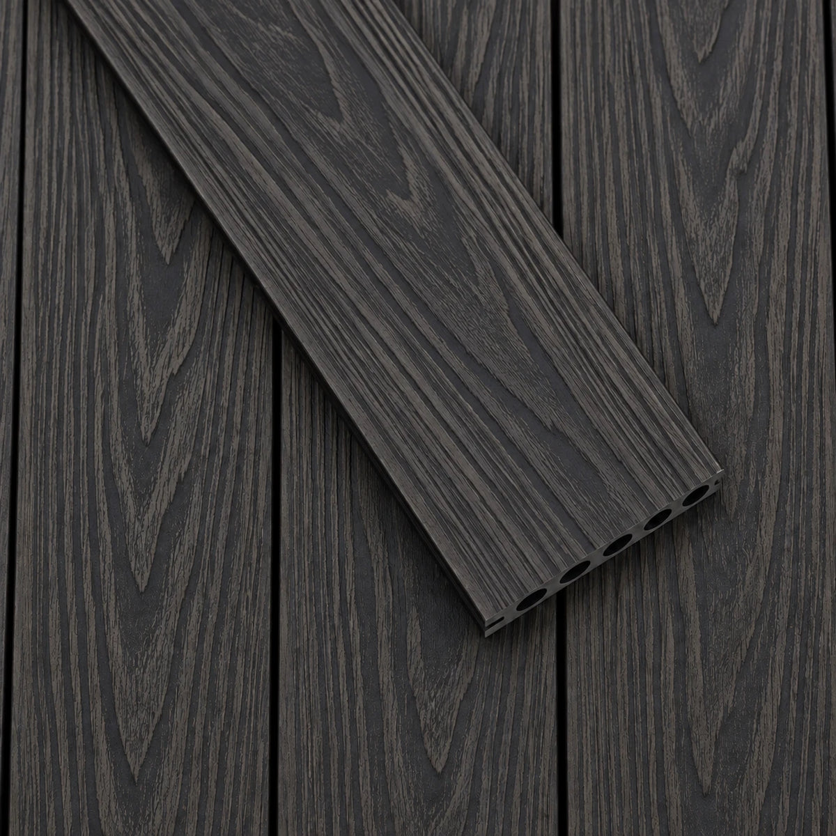 Charcoal 3D Premium WPC Composite Decking
