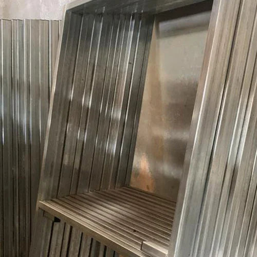 Galvanised Steel Gate 1.8 m height (Hinges Attached)