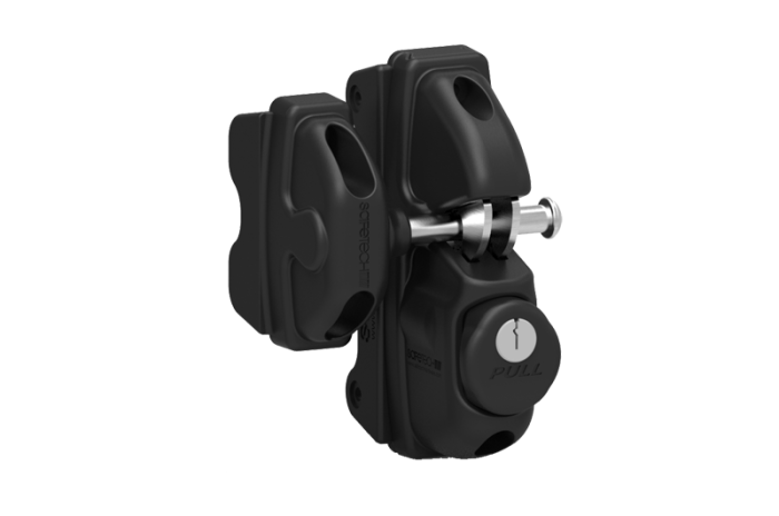 Gravity Latch – Single-Sided Lock for Gates