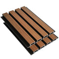 Teak Black WPC Cladding Panels